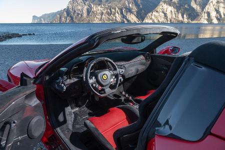 Ferrai 458 Speciale A, Cockpit