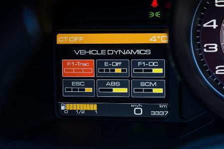 Ferrai 458 Speciale A, Display, Infotainment