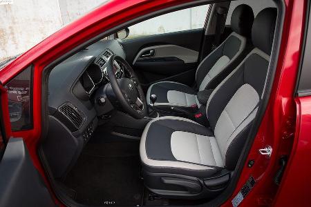 Kia Rio 1.2 CVVT, Innenraum, Sitze