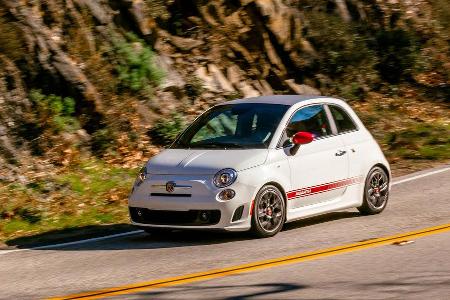 Fiat Abarth 500C 1.4 T-Jet 16V, Seitenansicht