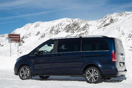 Mercedes V 250 Bluetec 4Matic lang, Seitenansicht