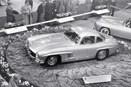 Mercedes 300 SL, Max Hoffman, Austellungsraum