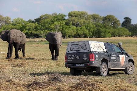 VW Amarok Botswana Okavangodelta