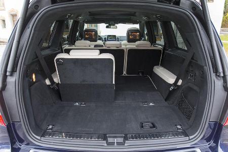 Mercedes GLS, Fahrbericht, Kofferraum