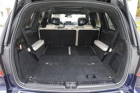 Mercedes GLS, Fahrbericht, Kofferraum