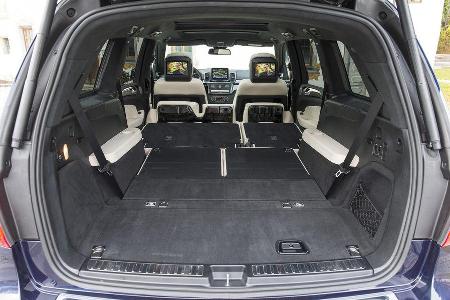 Mercedes GLS, Fahrbericht, Kofferraum