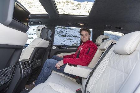 Mercedes GLS, Fahrbericht, Fond