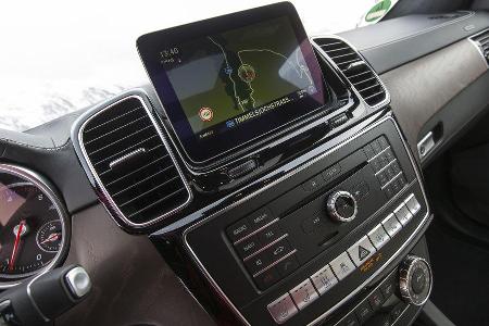 Mercedes GLS, Fahrbericht, Boardcomputer