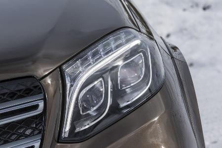 Mercedes GLS, Fahrbericht, Scheinwerfer