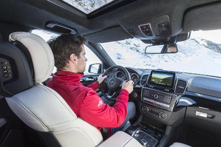 Mercedes GLS, Fahrbericht, Cockpit