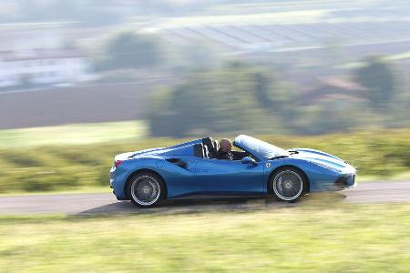 Ferrari 488 GTB Spider - Sportwagen - V8-Biturbo - Fahrbericht