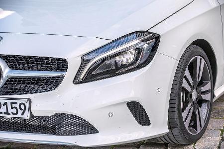 Mercedes A-Klasse Facelift, 09/15, Fahrbericht, Front