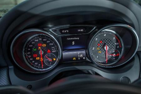 Mercedes A-Klasse Facelift, 09/15, Fahrbericht, Interieur Details