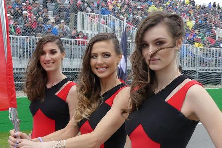 Grid Girls - GP Kanada 2016 - Montreal Grid Girls - GP Kanada 2016 - Montreal