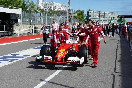 Ferrari - GP Kanada - Montreal - Freitag - 10.6.2016