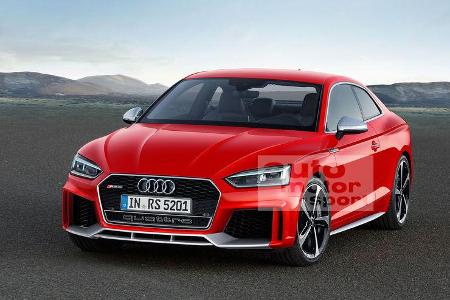 Audi RS5 Retusche
