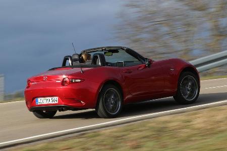 Mazda MX-5, Heckansicht