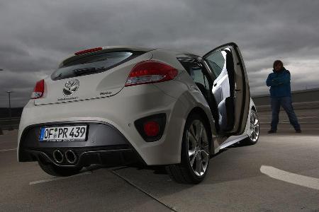 Hyundai Veloster, Heckansicht