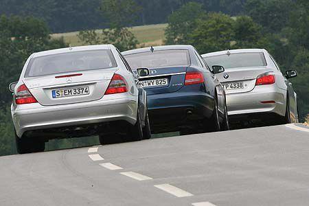 Alle sind große Limousinen mit stattlichen Kofferräumen, allerdings geringer Zuladung und wenig Variabilität.