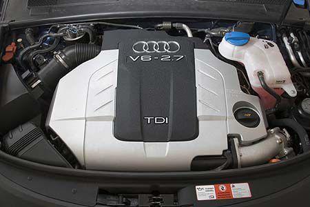 Als einziger Sechszylinder in dieser Runde verbraucht der Audi etwas mehr.