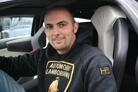 Giogio Sanna ist seit neun Jahren Entwicklungsingenieur bei Lamborghini.