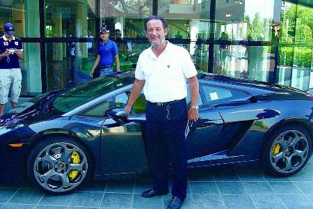In Italien ist Valentino Balboni unter den Testfahrern eine Legende.