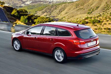 Ford Focus Turnier, Heckansicht