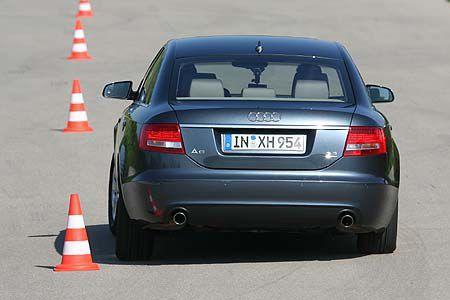 Der A6 ist der Kopflastigste im Quartett.