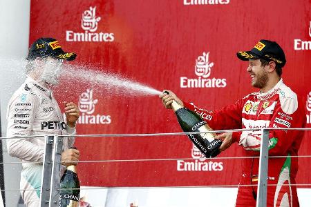 Rosberg & Vettel - GP Aserbaidschan - Formel 1 - 2016