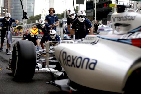 Williams-Boxenstopp - GP Aserbaidschan - Formel 1 - 2016