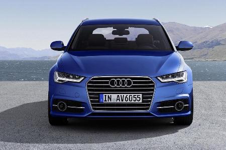 Audi A6, Frontansicht