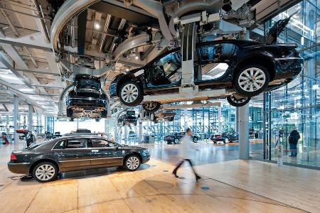 VW Phaeton, Glserne Manufaktur