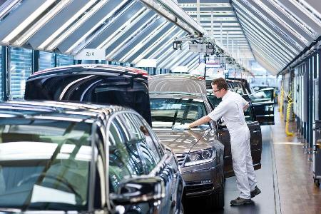 VW Phaeton, Glserne Manufaktur