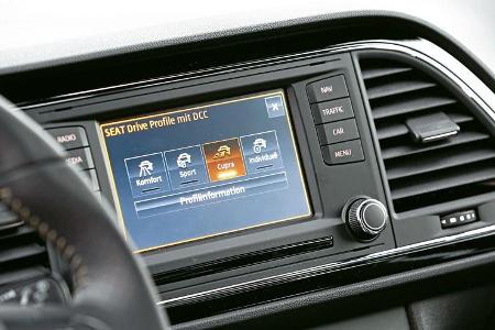 Seat Leon Cupra 280, Display