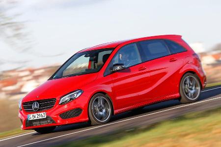 Mercedes B 250, Seitenansicht