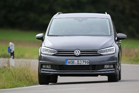 VW Touran 2.0 TDI SCR, Frontansicht