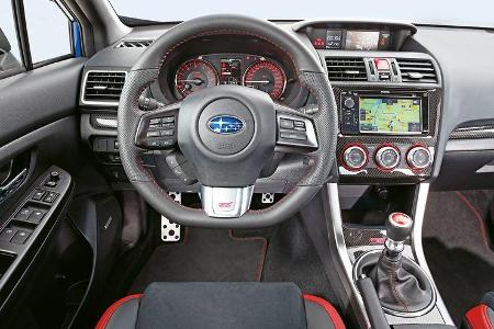Subaru WRX STI, Cockpit