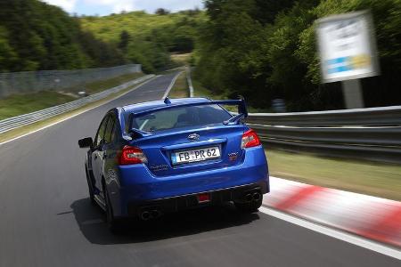 Subaru WRX STI, Heckansicht