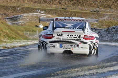 Rallye-Porsche 911 GT3, Heckansicht