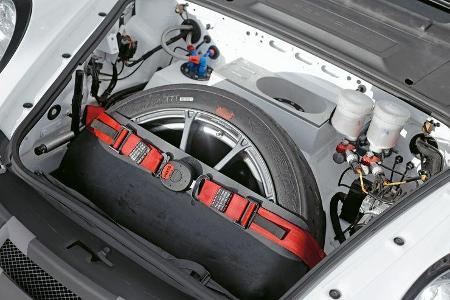 Rallye-Porsche 911 GT3, Ersatzrad