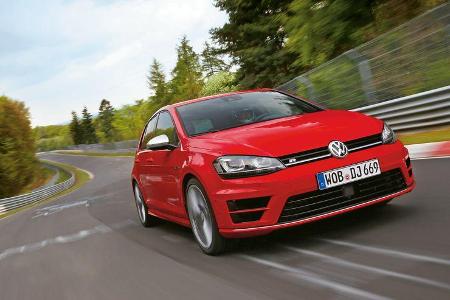 VW Golf R, Frontansicht