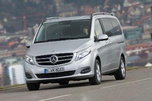 Mercedes V 250 d 4Matic lang, Frontansicht