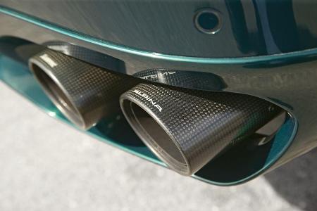 Alpina B6 Biturbo Coupé Edition 50, Auspuff, Endrohre