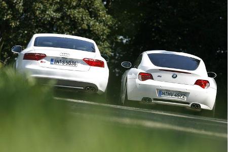 Audi S5, BMW Z4 M Coupé