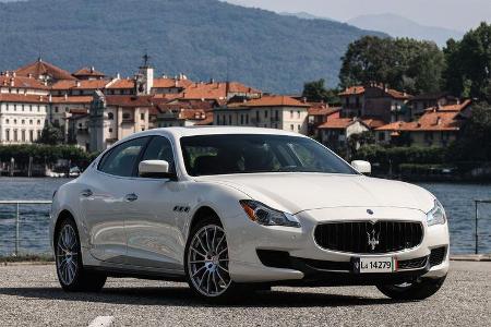 Maserati Quattroporte, Front