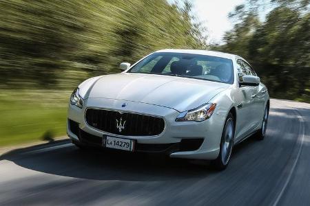 Maserati Quattroporte, Front