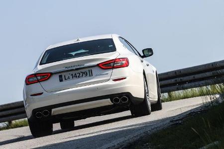 Maserati Quattroporte, Heck