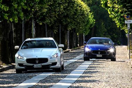 Maserati Ghibli, Maserati Quattroporte, Frontansicht
