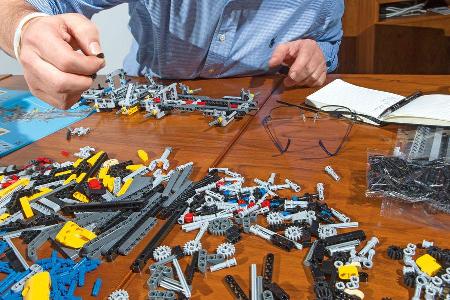 Lego-Technik, Teile