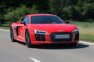Audi R8 V10 Plus, Front